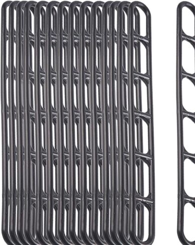 25 قطعة من حبل الخيمة القابل للتعديل لشد الحبل وشد السلم ومثبتات أبازيم انزلاقية احترافية متعددة الأغراض، باللون الأسود in Kuwait