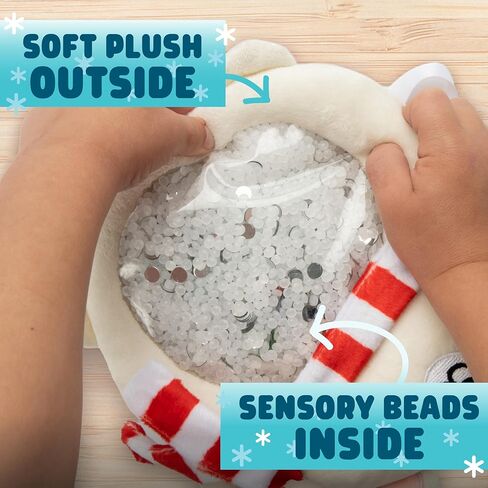 Chuckle & Roar Sensory Seek & Find Scavenger Hunt Plush Polar Bear Game for Ages 3 and Up - Great On The Go Learning Toy for Toddlers in Saudi Arabia