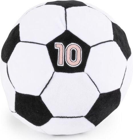 Jay Franco Lionel Messi Plush Pillow Buddy – Ultra-Soft Stuffed Plushie & Cozy Pillow, Official Licensed Product, 8 Inch, White - Messi's Ball in Saudi Arabia