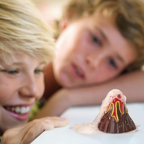 Rhode Island Novelty KidzLabs Realistic Pocket Volcano (1 Pc.) – Fun Educational STEM Toy for Kids Ages 5 and Up - Perfect for Home, School, or Outdoor Learning in Saudi Arabia