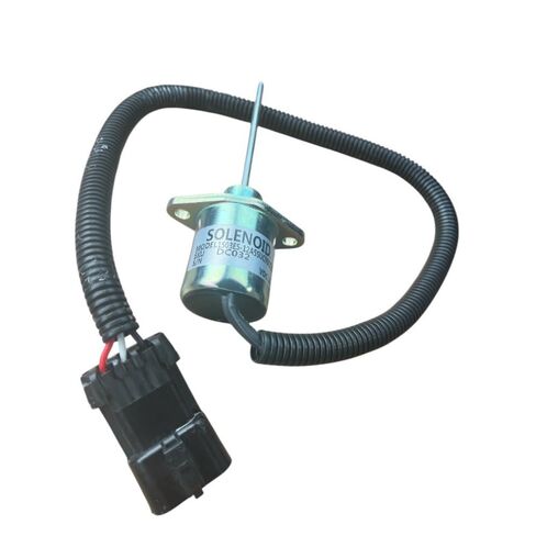 Shutoff Shutdown Solenoid, Compatible with Kubota, 253810905Z SA5019 1503ES12A5SUC9SCC28, Replacement Part in Saudi Arabia