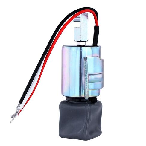 Fuel Shut-Off Solenoid, Compatible with Kubota D722 Engines, Sa489912 Sa489912, 12V, Replacement Part in Saudi Arabia