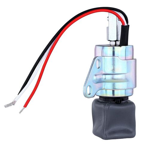Fuel Shut-Off Solenoid, Compatible with Kubota D722 Engines, Sa489912 Sa489912, 12V, Replacement Part in Saudi Arabia