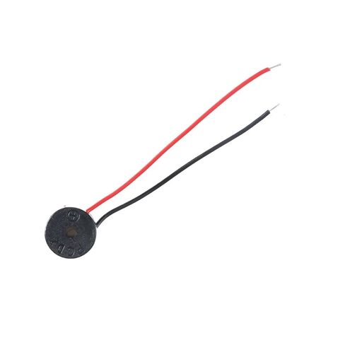 5PCS Electromagnetic Active Buzzer 12V 12 * 9.5MM Speaker Alarm Loudspeaker with Cable in Saudi Arabia