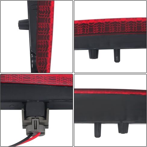 Silscvtt 3rd Third Brake Light Lamp High Mount Stop Tail Light Rear Center Rear Center Replacement for MKX 2016-2018 in Saudi Arabia
