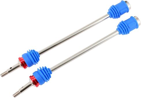 Steel Constant Velocity Driveshafts Upgarde Parts for 1/10 E-Revo E-Maxx T-Maxx Revo,Replace#5451R in Saudi Arabia