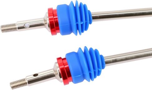 Steel Constant Velocity Driveshafts Upgarde Parts for 1/10 E-Revo E-Maxx T-Maxx Revo,Replace#5451R in Saudi Arabia
