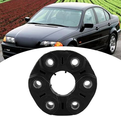 96mm Driveshaft محرك رمح اقتران فليكس القرص المشترك 26117511454 26111209168 سبائك الألومنيوم محرك رمح اقتران القرص المرن صالح لE46 E36 E39 E34 X5 الأسود in Saudi Arabia