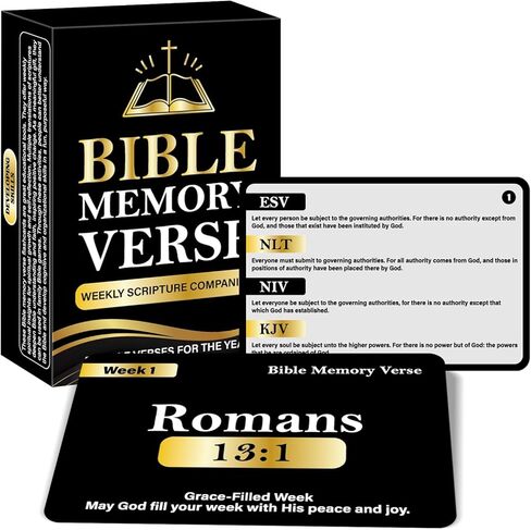 52 بطاقة فلاش لآيات الكتاب المقدس من الذاكرة NIV، KJV، ESV، NLT، بطاقة الكتاب المقدس لمدة 52 أسبوعًا، أسبوع العام من الأناجيل المسيحية VBS، بطاقة صلاة تريفيا، متعددة الترجمة، العهد القديم والجديد لمدرسة الأحد، المدرسة المنزلية in Saudi Arabia