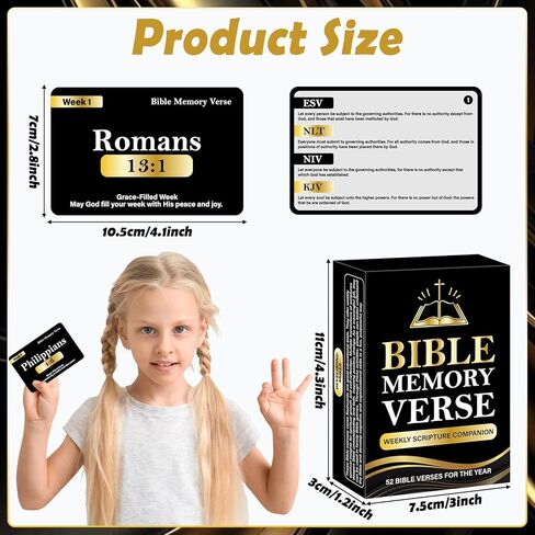 52 بطاقة فلاش لآيات الكتاب المقدس من الذاكرة NIV، KJV، ESV، NLT، بطاقة الكتاب المقدس لمدة 52 أسبوعًا، أسبوع العام من الأناجيل المسيحية VBS، بطاقة صلاة تريفيا، متعددة الترجمة، العهد القديم والجديد لمدرسة الأحد، المدرسة المنزلية in Saudi Arabia