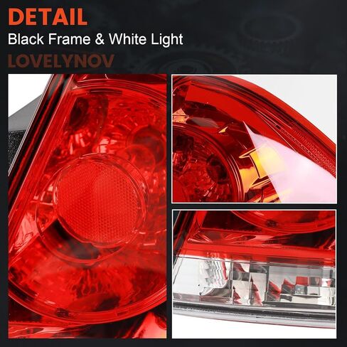 أضواء الذيل متوافقة مع 2006-2013 Chevy Impala LS LT LTZ Police 2014-2016 شيفروليه المحدودة الجانب الأيسر للسائق استبدال ضوء الفرامل الهالوجين لـ 25971597 GM2800193 in Kuwait