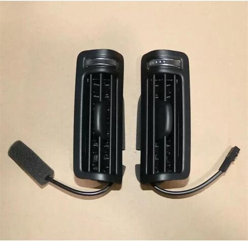 Car Vents 4KD819209 Auto Air Conditioner Outlet Conditioning Upper B-Pillar Vents for A6 C8 19-2024 for A7 Q8(Gray Left)(Black,Right) in Saudi Arabia