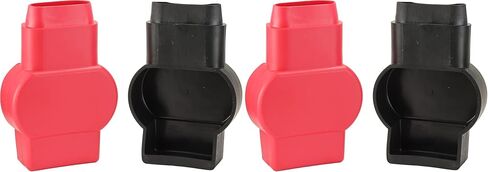 Fastronix Military Spec Battery Terminal Covers (Red and Black) in Kuwait