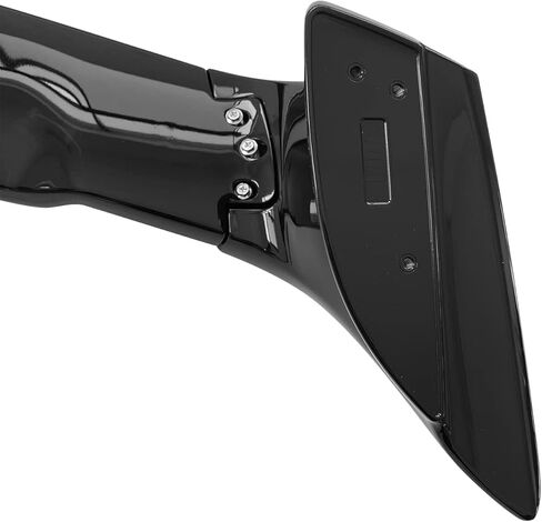 IKON MOTORSPORTS Pre-Painted Trunk Spoiler, Compatible with 2014-2021 Toyota Corolla Sedan, ABS Painted Gloss Black Trunk Boot Lip Spoiler Wing Deck Lid in Saudi Arabia