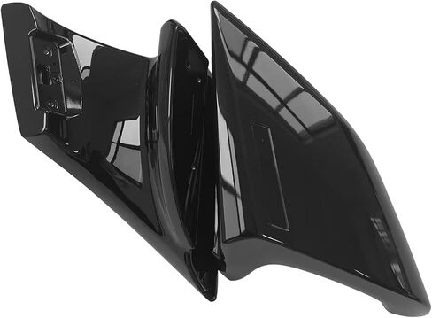 IKON MOTORSPORTS Pre-Painted Trunk Spoiler, Compatible with 2014-2021 Toyota Corolla Sedan, ABS Painted Gloss Black Trunk Boot Lip Spoiler Wing Deck Lid in Saudi Arabia