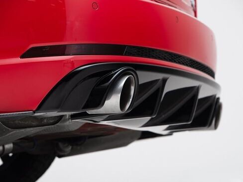 ECS Gloss Black Rear Diffuser Compatible with Audi B9 A4 S-Line Pre-Facelift in Saudi Arabia