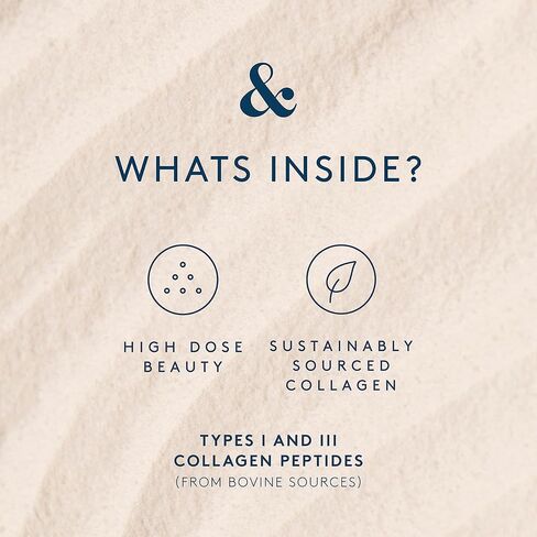 DOSE & CO. Pure Collagen Peptides for Hair, Skin & Nails, Unflavored - 10oz Powder Supplement in Kuwait