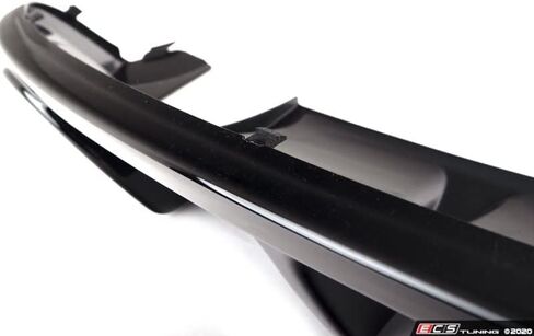 ECS Gloss Black Rear Diffuser Compatible with Audi B9 A4 S-Line Pre-Facelift in Saudi Arabia
