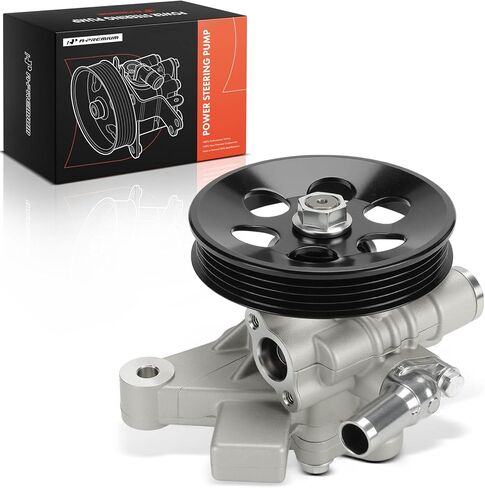 A-Premium Power Steering Pump, with 4-Groove Pulley & Inlet Hose, Compatible with Honda CR-V CRV 1997-2001, Civic 1996-2000 & Acura EL 1997-2000 in Saudi Arabia