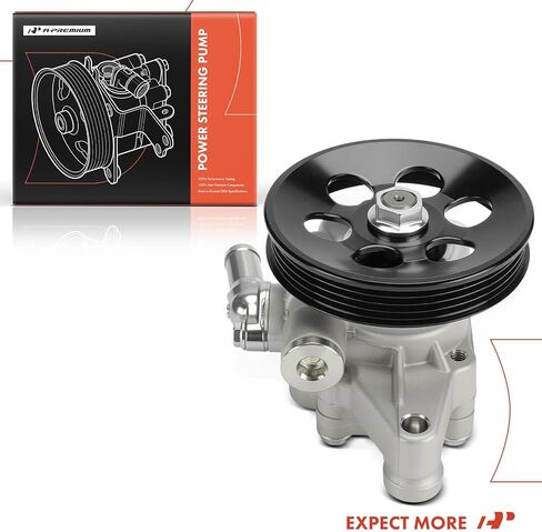 A-Premium Power Steering Pump, with 4-Groove Pulley & Inlet Hose, Compatible with Honda CR-V CRV 1997-2001, Civic 1996-2000 & Acura EL 1997-2000 in Saudi Arabia