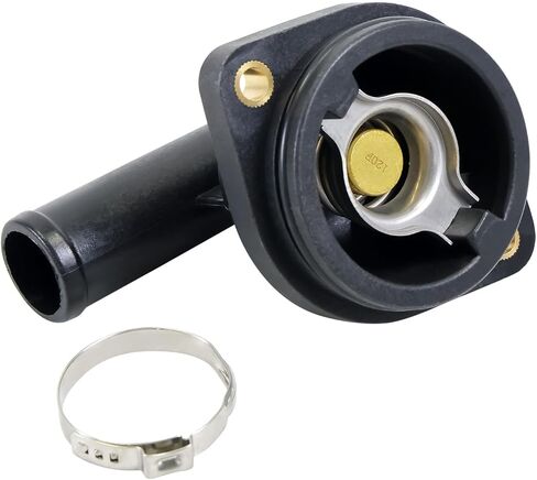 Thermostat with Housing Kit 18-3633 18-3635 Compatible with Mercury Marine 65 75 80 90 100 115 135 150 HP Outboard Motors Replace 892864T06 8M0090819 892864A06 in Saudi Arabia