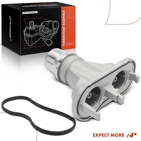 مجموعة مبيت منظم حرارة سائل تبريد المحرك A-Premium مع ختم متوافق مع Ford F-250/F-350/F-450/F-550 Super Duty، 2008 2009 2010، 6.4L، يستبدل 8C3Z8592N in Saudi Arabia