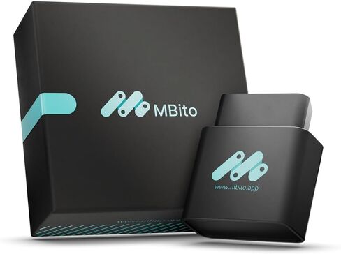 أداة تشخيص الماسح الضوئي MBito Obd2 لسيارة Mercedes-Benz (2003-2024)، وقارئ رمز السيارة بتقنية Bluetooth وماسح ضوئي تلقائي - تشخيص مجاني للمحرك/ABS/الوسادة الهوائية مدى الحياة، وفتح الميزات المخفية in Saudi Arabia