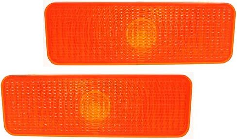 مجموعة عدسات إشارة الانعطاف Garage-Pro متوافقة مع Ford F-250 1980-1986، F-100 1980-1983، Bronco، F-150 للسائق وجانب الركاب in Saudi Arabia