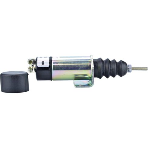 Fuel Shut-Off Solenoid, 150212C2U1B2S1A 30033007 24022177, Compatible with Syncro-Start, 24V Excavator Replacement Part in Saudi Arabia