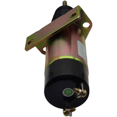 Fuel Shut-Off Solenoid, 150212C2U1B2S1A 30033007 24022177, Compatible with Syncro-Start, 24V Excavator Replacement Part in Saudi Arabia