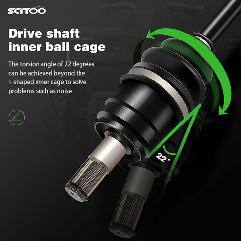 SCITOO الجبهة السيرة الذاتية عمود المحور الجمعية صالح 2005-2009 لهوندا فورمان 500 2008-2009 لهوندا رينكون 680 44220-HN8-A41 اليسار واليمين in Saudi Arabia