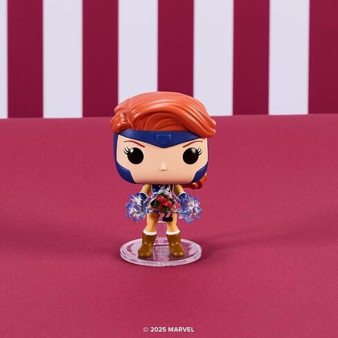 Funko Pop! Marvel: Holiday - Jean Grey - X-Men - Collectable Vinyl Figure - Gift Idea - Official Merchandise - Toys for Kids & Adults - Comic Books Fans - Model Figure for Collectors and Display in Saudi Arabia