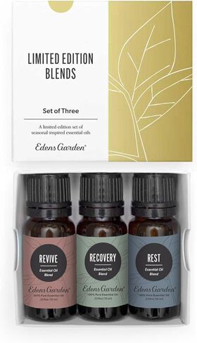 Edens Garden "OK for Kids" Roll-On 3 Set, Best 100% Pure Essential Oil Blend Aromatherapy Starter Kit (Child Safe 2+, Pre-Diluted & Ready to Use), 10 ml Roll-On Set of 3 in Kuwait