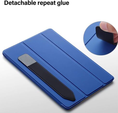 Black Stylus Holder for Apple Pencil 1 2 Generation Self Adhesive Elastic Sleeve Pouch Attached to Case for iPencil 1/2 in Saudi Arabia