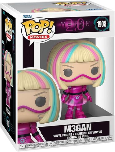 Funko Pop! Movies: M3GAN 2.0 - M3GAN - Collectable Vinyl Figure - Gift Idea - Official Merchandise - Toys for Kids & Adults - Horror Fans - Model Figure for Collectors and Display in Saudi Arabia