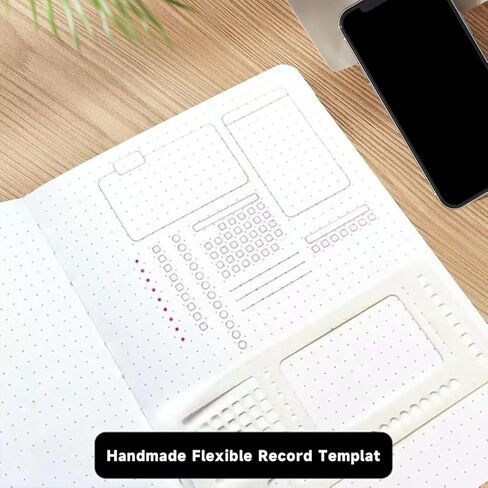 Planner Stencils for Journaling Handmade Flexible Record Template for Checklists,Text Boxes,Lines Daily Planning,DIY Scrapbooking Templates in Saudi Arabia