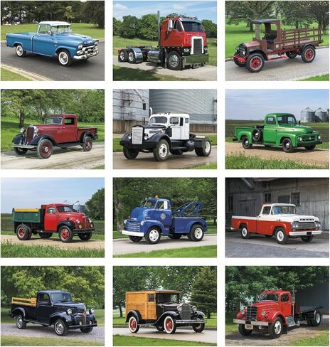 تقويم حائط معلق لعام 2026 من الشاحنات الكلاسيكية in Saudi Arabia