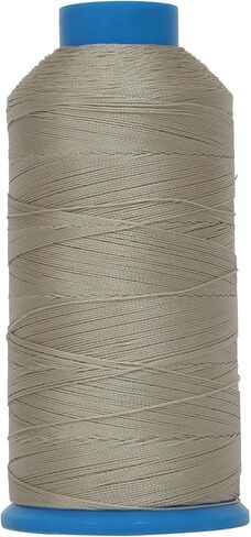 Heavy Duty Bonded Nylon 66 Sewing Thread 280D/3#92 T90 1200Yards for Canvas Furniture Upholstery Leather Goods Leather Footwear Outdoors (Black) in Saudi Arabia