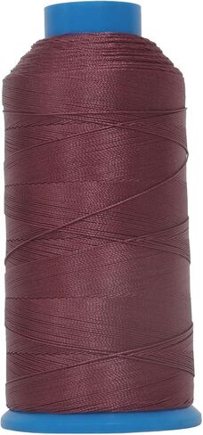 Heavy Duty Bonded Nylon 66 Sewing Thread 280D/3#92 T90 1200Yards for Canvas Furniture Upholstery Leather Goods Leather Footwear Outdoors (Black) in Saudi Arabia