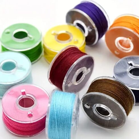36pcs/Set Bobbin with Sewing Thread, 36 Grids Boxed Color Bobbins, Practical Replacement Simple Installation Household for Sewing Machine in Saudi Arabia