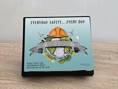 2026 Daily Tear-Off Safety Calendar – Daily Workplace Safety & Health Tips for Offices, Factories & Safety Teams in Saudi Arabia