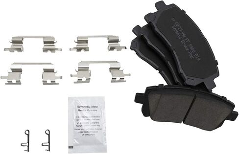 Front and Rear Brake Pads Ceramic Hardware Compatible with 1998-2002 Subaru Forester 1998-2003 Impreza 1997-1999 Legacy in Saudi Arabia