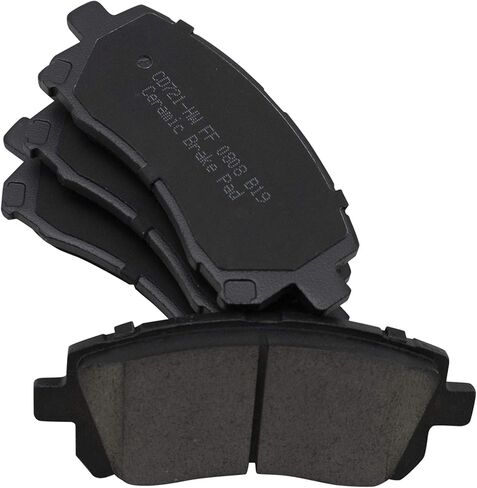 Front and Rear Brake Pads Ceramic Hardware Compatible with 1998-2002 Subaru Forester 1998-2003 Impreza 1997-1999 Legacy in Saudi Arabia