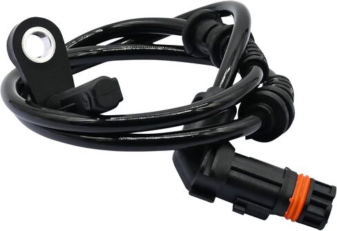 2Pcs Front Left and Right Abs Wheel Speed Sensor Compatible with Mercedes Benz C250 C300 C350 2049052905 Als2688 Base Includes Abs Wheel Speed Sensor Wire Harness; 12 13 14 15 2012 2013 2014 2015 in Saudi Arabia