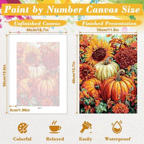 Skyboda Skull Paint by Numbers Kit for Adults Beginners with Frame, Halloween Adult Paint by Number Kits on Canvas, Easy DIY Oil Painting Kits for Home Decor, 8x12in in Saudi Arabia