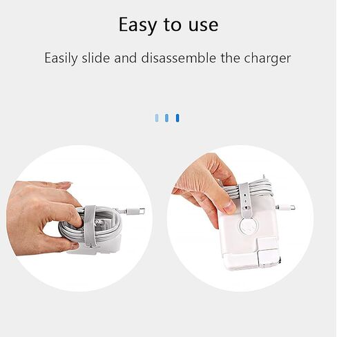 Case for Apple MacBook Charger - Travel Cord Organizer for 35W Dual USB-C Port Compact Power Adapter A2571 Charging Cable Management Cord Winder ﻿ ﻿ in Saudi Arabia