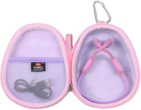 FBLFOBELI Hard Carrying Case Compatible with Mehomeli Kids Bluetooth 5.2 Air Conduction Open Ear Headphones in Saudi Arabia