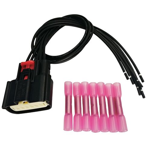 6 Pin LED Foglight DRL Wiring Harness Connector Pigtail Plug WPT-944 Compatible with 2018-2023 Ford Mustang GT500 Replaced Part Number 064a-1.2-21-111110 in Saudi Arabia