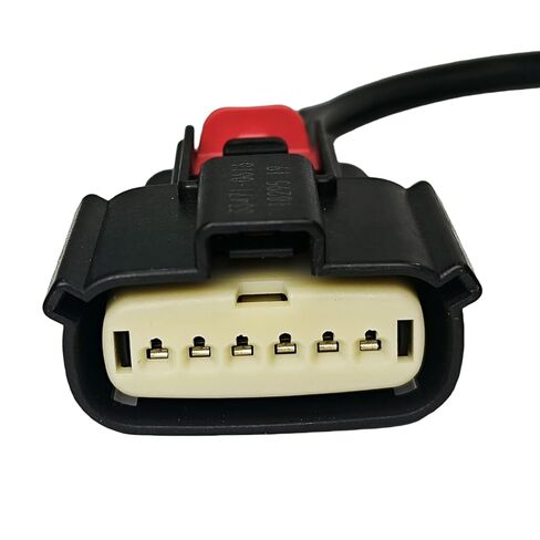 6 Pin LED Foglight DRL Wiring Harness Connector Pigtail Plug WPT-944 Compatible with 2018-2023 Ford Mustang GT500 Replaced Part Number 064a-1.2-21-111110 in Saudi Arabia