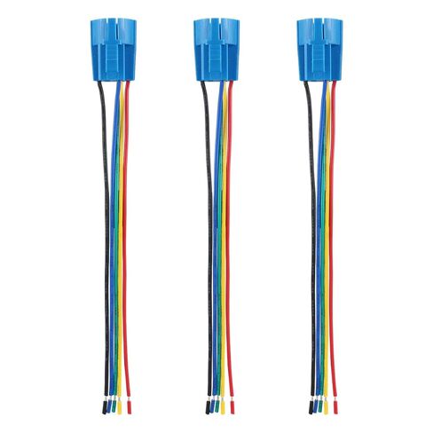 Baomain Wiring Plug with Harness for 5/8" 16mm Push Button Switch ON Off 1 NO 1 NC Wire Connectors Pack of 10 in Saudi Arabia